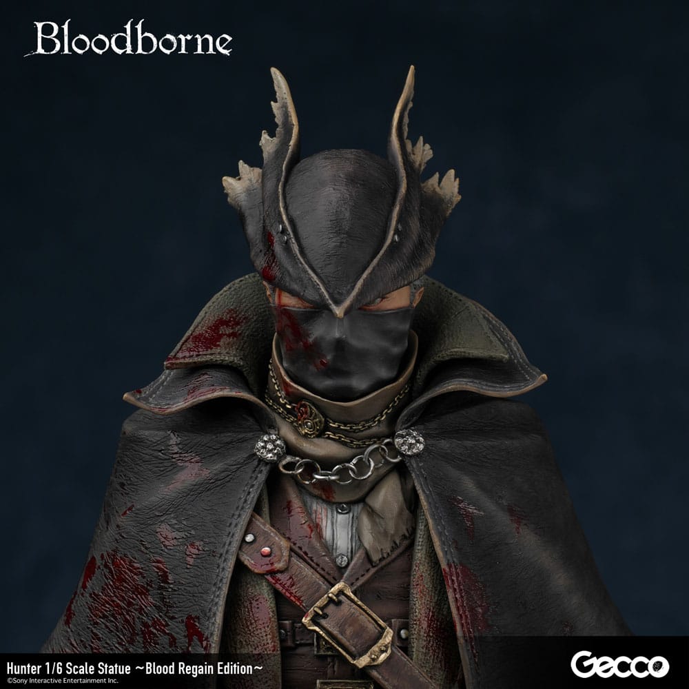 Bloodborne The Old Hunters Estátua PVC 1/6 Hunter Blood Regain Edition 32 cm