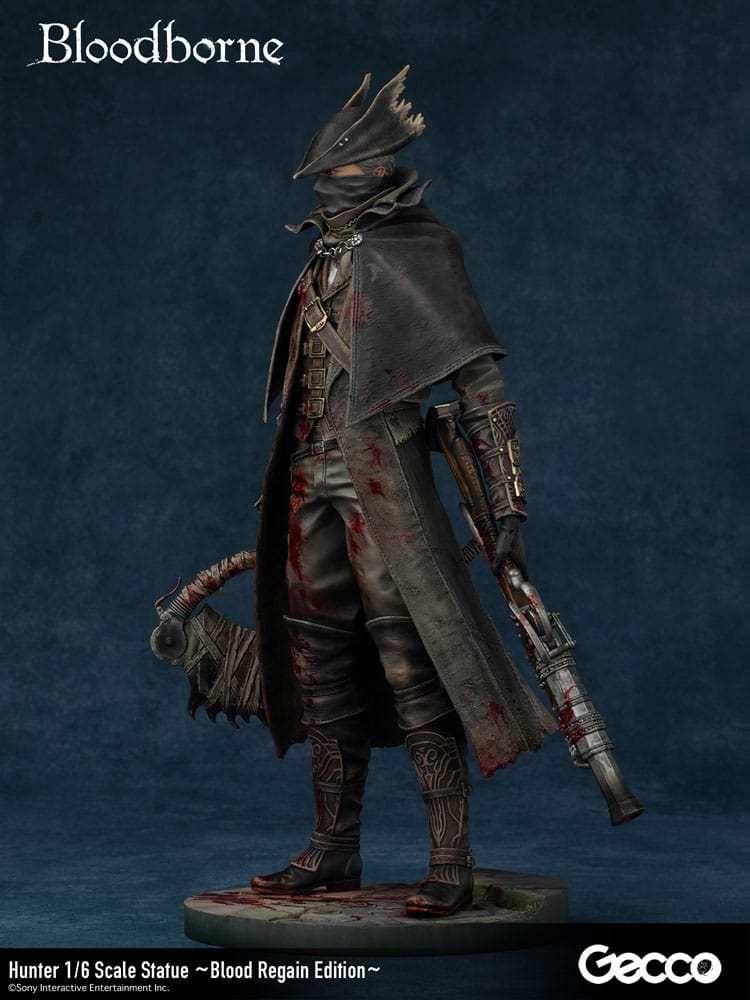 Bloodborne The Old Hunters Estátua PVC 1/6 Hunter Blood Regain Edition 32 cm