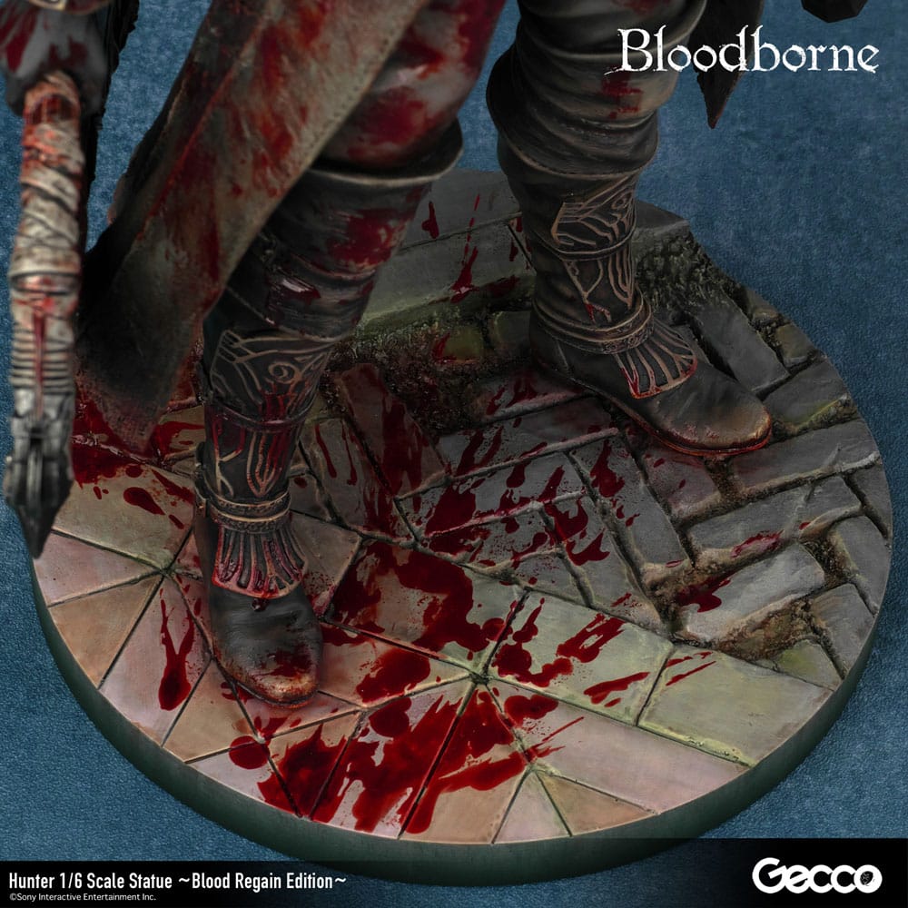 Bloodborne The Old Hunters Estátua PVC 1/6 Hunter Blood Regain Edition 32 cm