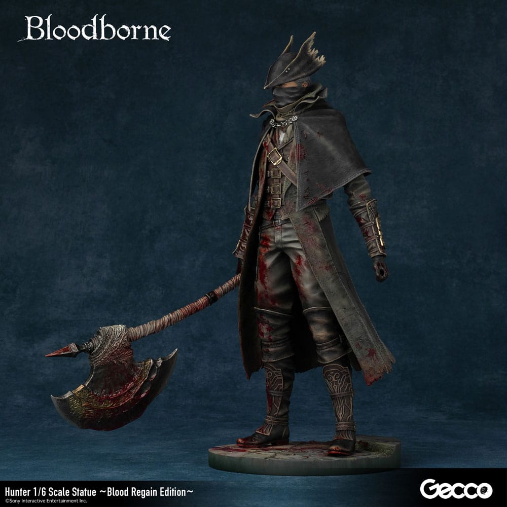 Bloodborne The Old Hunters Estátua PVC 1/6 Hunter Blood Regain Edition 32 cm