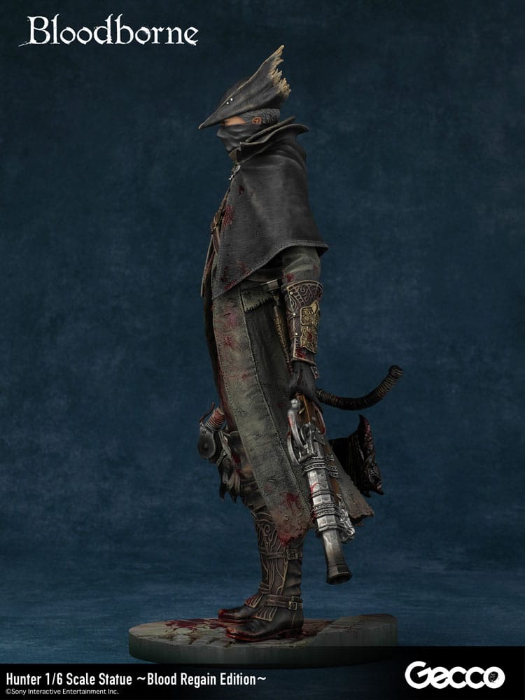 Bloodborne The Old Hunters Estátua PVC 1/6 Hunter Blood Regain Edition 32 cm