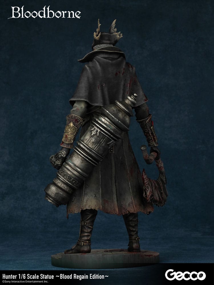 Bloodborne The Old Hunters Estátua PVC 1/6 Hunter Blood Regain Edition 32 cm