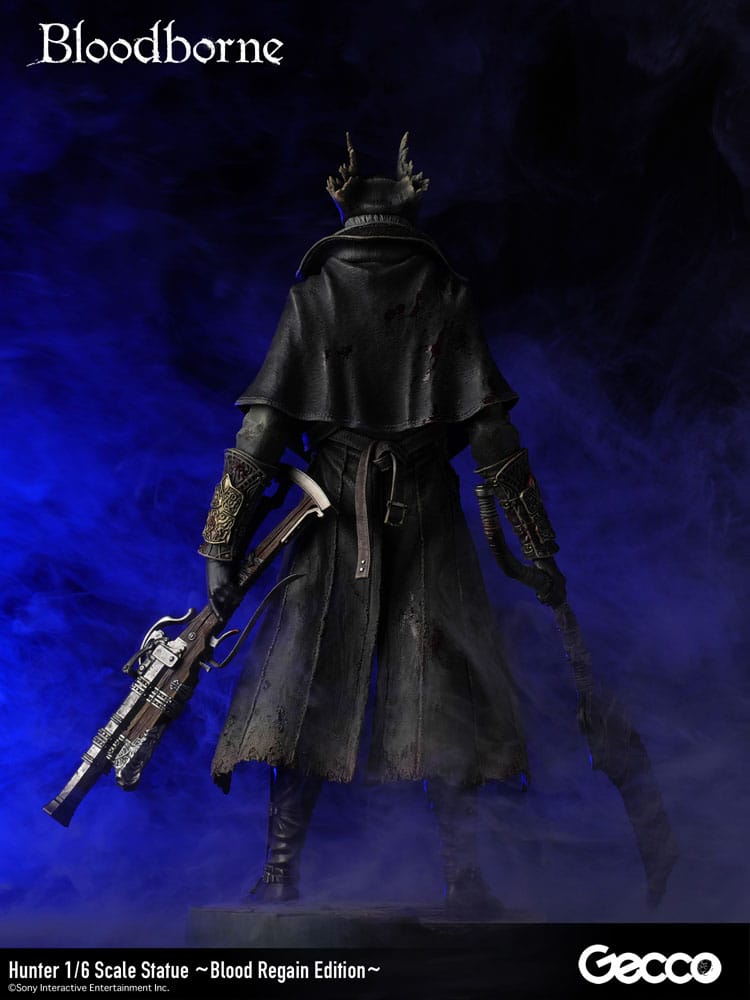 Bloodborne The Old Hunters Estátua PVC 1/6 Hunter Blood Regain Edition 32 cm