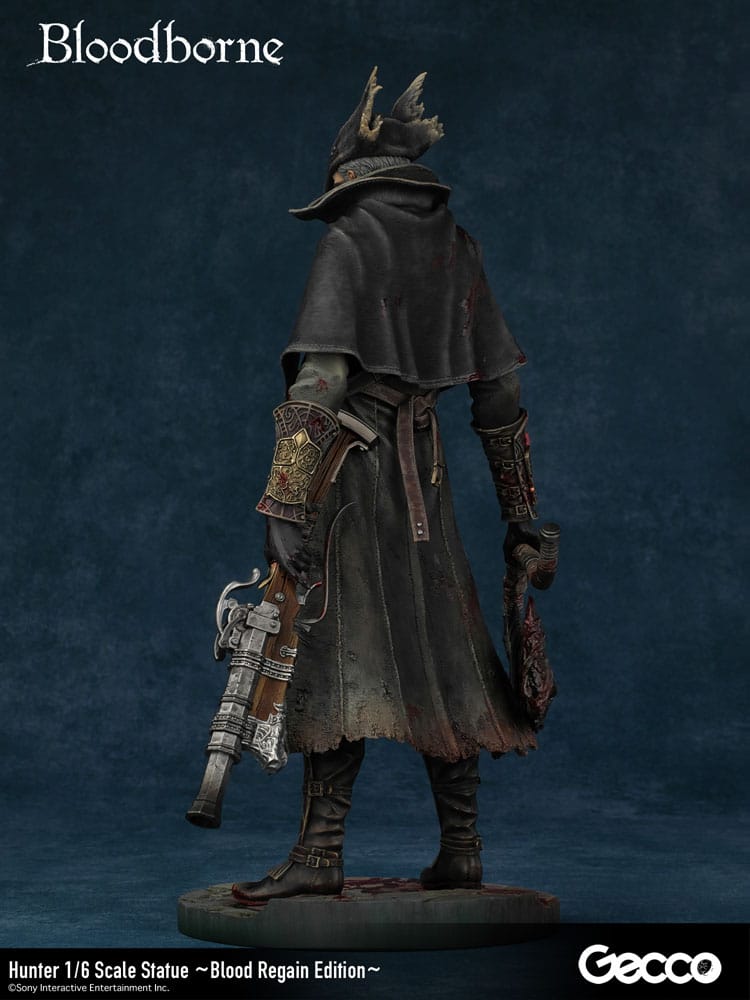Bloodborne The Old Hunters Estátua PVC 1/6 Hunter Blood Regain Edition 32 cm