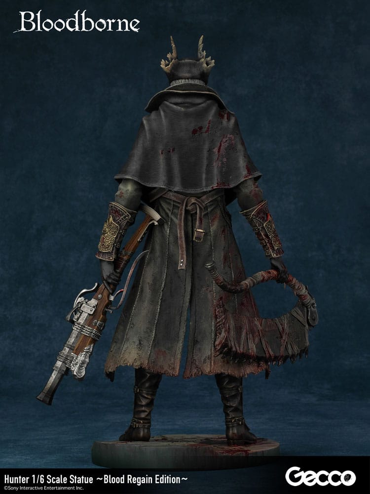 Bloodborne The Old Hunters Estátua PVC 1/6 Hunter Blood Regain Edition 32 cm