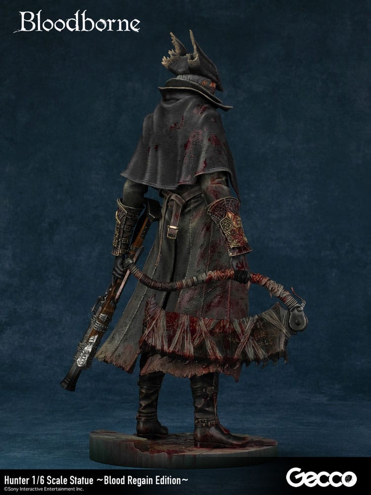 Bloodborne The Old Hunters Estátua PVC 1/6 Hunter Blood Regain Edition 32 cm