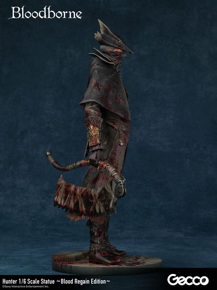 Bloodborne The Old Hunters Estátua PVC 1/6 Hunter Blood Regain Edition 32 cm