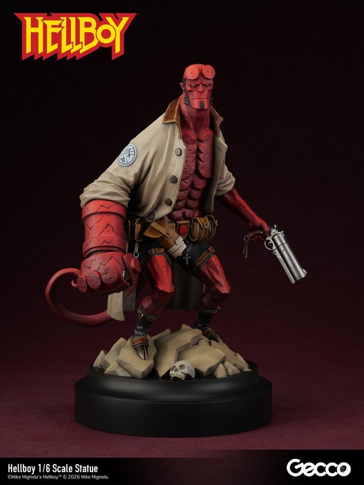 Hellboy Figura PVC 1/6 34 cm Frikytopia