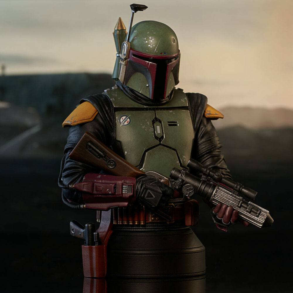 Star Wars: The Book of Boba Fett Busto 1/6 Boba Fett 15 cm