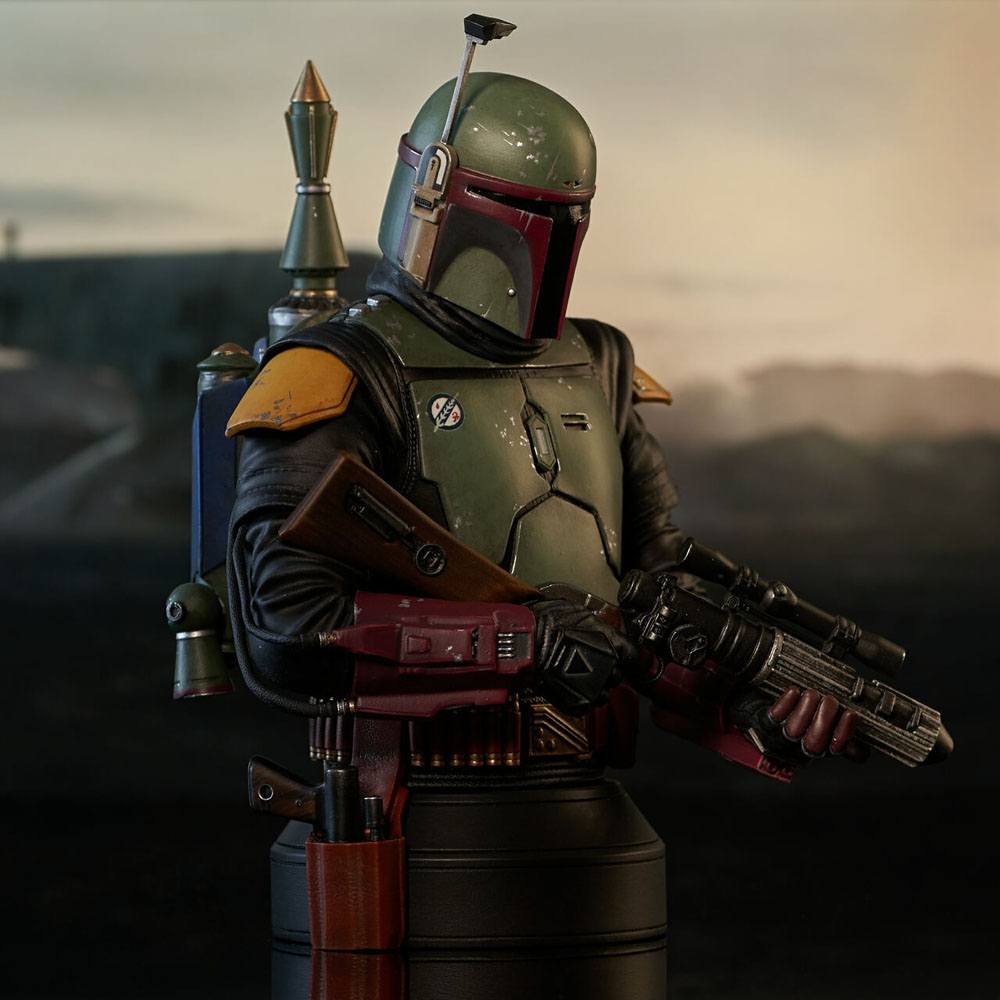 Star Wars: The Book of Boba Fett Busto 1/6 Boba Fett 15 cm