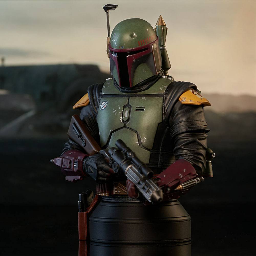 Star Wars: The Book of Boba Fett Busto 1/6 Boba Fett 15 cm