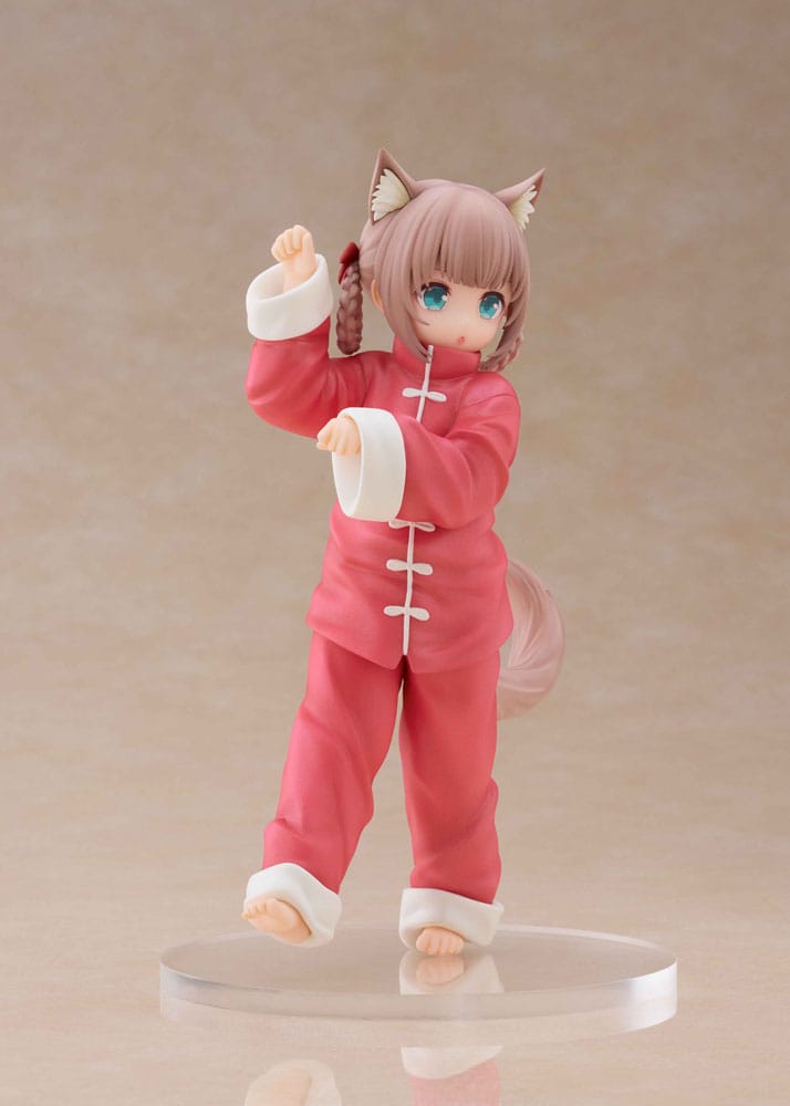 My Cat Is a Kawaii Girl Estatua Palette Dress-Up Collection Kinako Nyang fu Ver. 15 cm