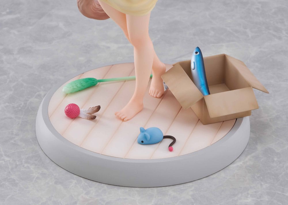 My Cat Is a Kawaii Girl Estatua 1/6 Kinako Play With Ver. AmiAmi  Limited Edition 21 cm