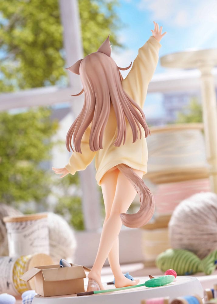 My Cat Is a Kawaii Girl Estatua 1/6 Kinako Play With Ver. AmiAmi  Limited Edition 21 cm
