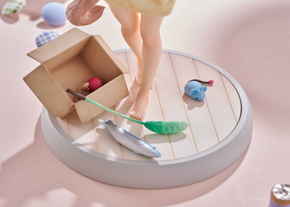 My Cat Is a Kawaii Girl Estatua 1/6 Kinako Play With Ver. AmiAmi  Limited Edition 21 cm