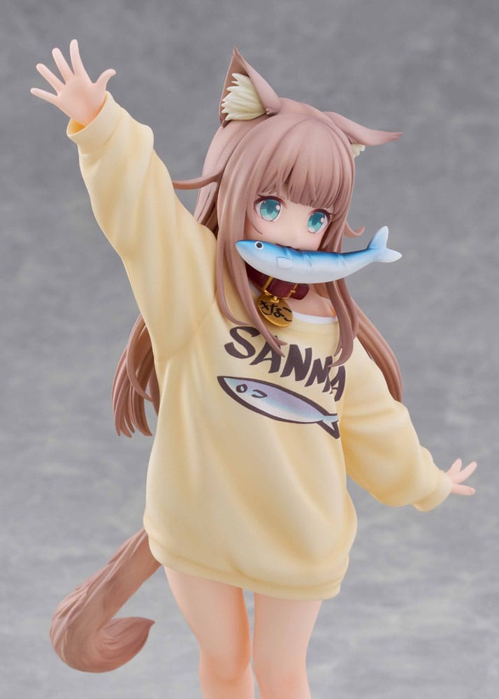 My Cat Is a Kawaii Girl Estatua 1/6 Kinako Play With Ver. AmiAmi  Limited Edition 21 cm