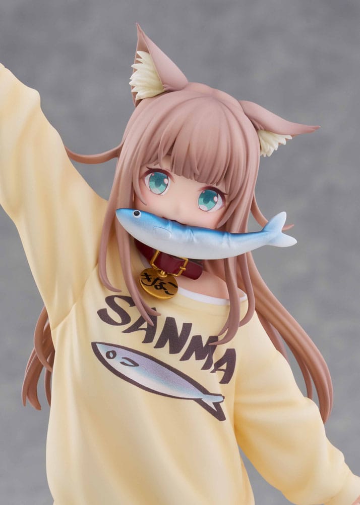 My Cat Is a Kawaii Girl Estatua 1/6 Kinako Play With Ver. AmiAmi  Limited Edition 21 cm
