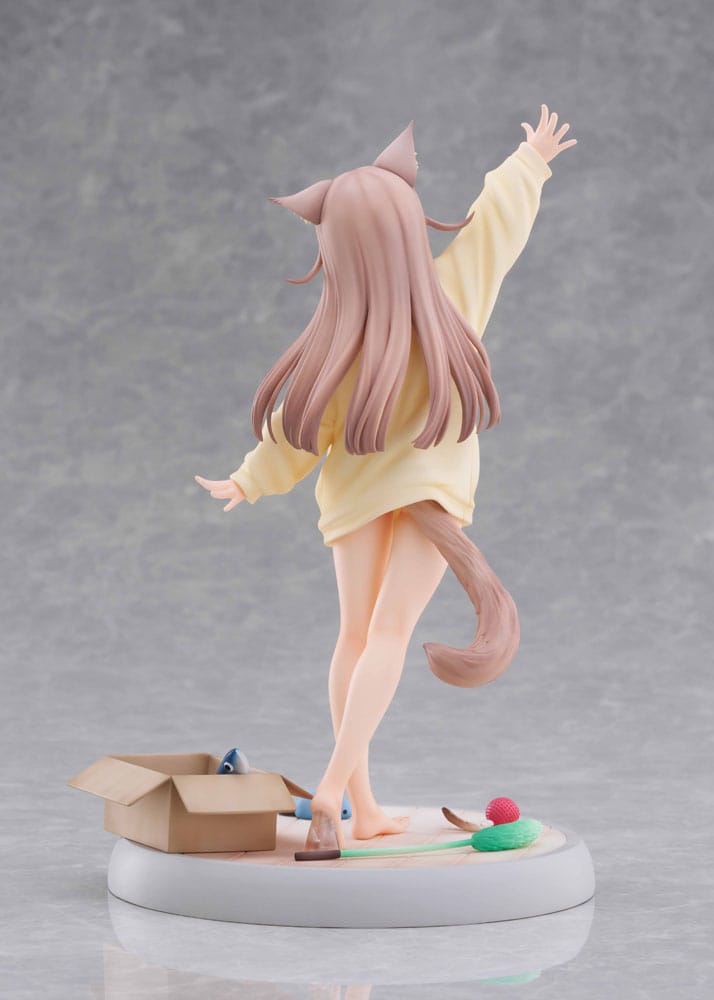 My Cat Is a Kawaii Girl Estatua 1/6 Kinako Play With Ver. AmiAmi  Limited Edition 21 cm