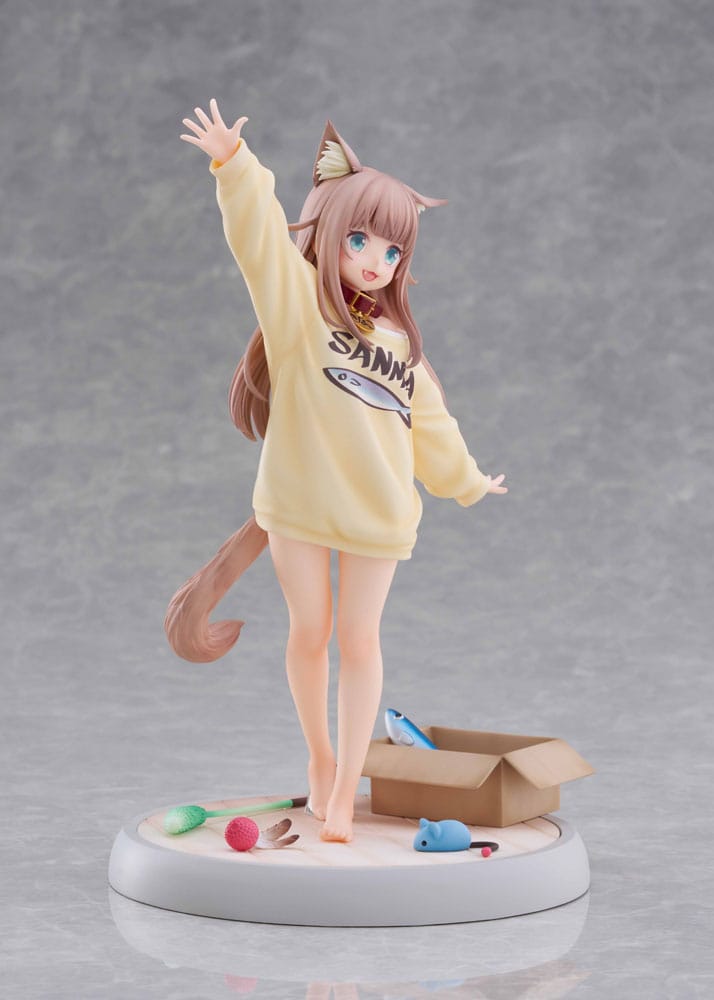 My Cat Is a Kawaii Girl Estatua 1/6 Kinako Play With Ver. AmiAmi  Limited Edition 21 cm