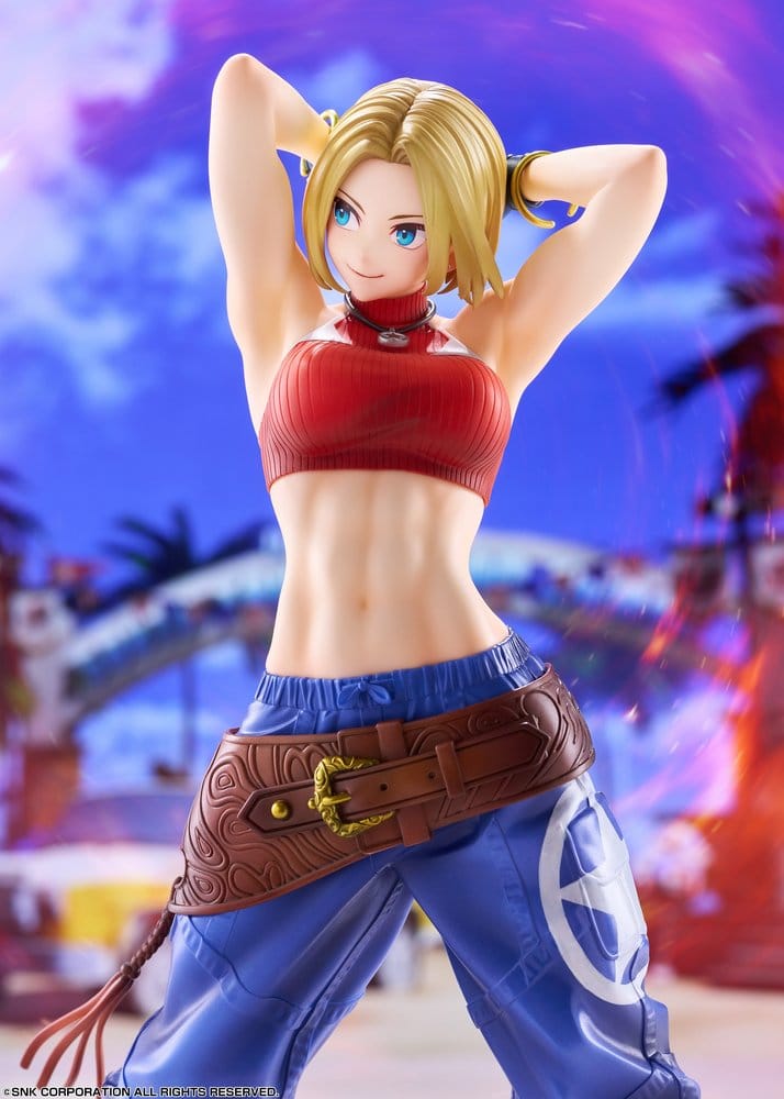 Fighting Girls Collection The King of Fighters XV Figura PVC 1/7 Blue Mary 26 cm
