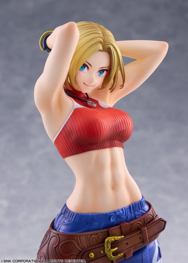 Fighting Girls Collection The King of Fighters XV Figura PVC 1/7 Blue Mary 26 cm