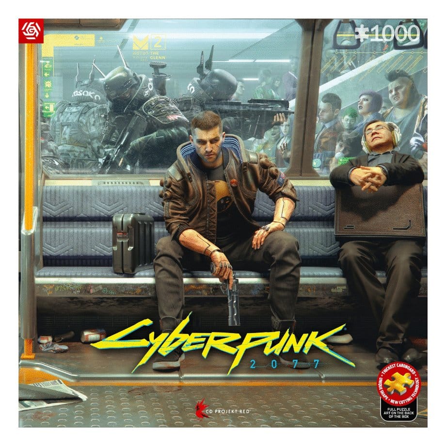 Ciberpunk 2077 Puzzle Metro (1000 piezas) Frikytopia