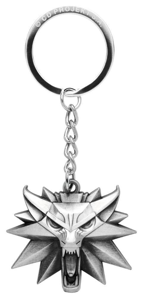 The Witcher 3 Porta-chaves Wolf Medallion