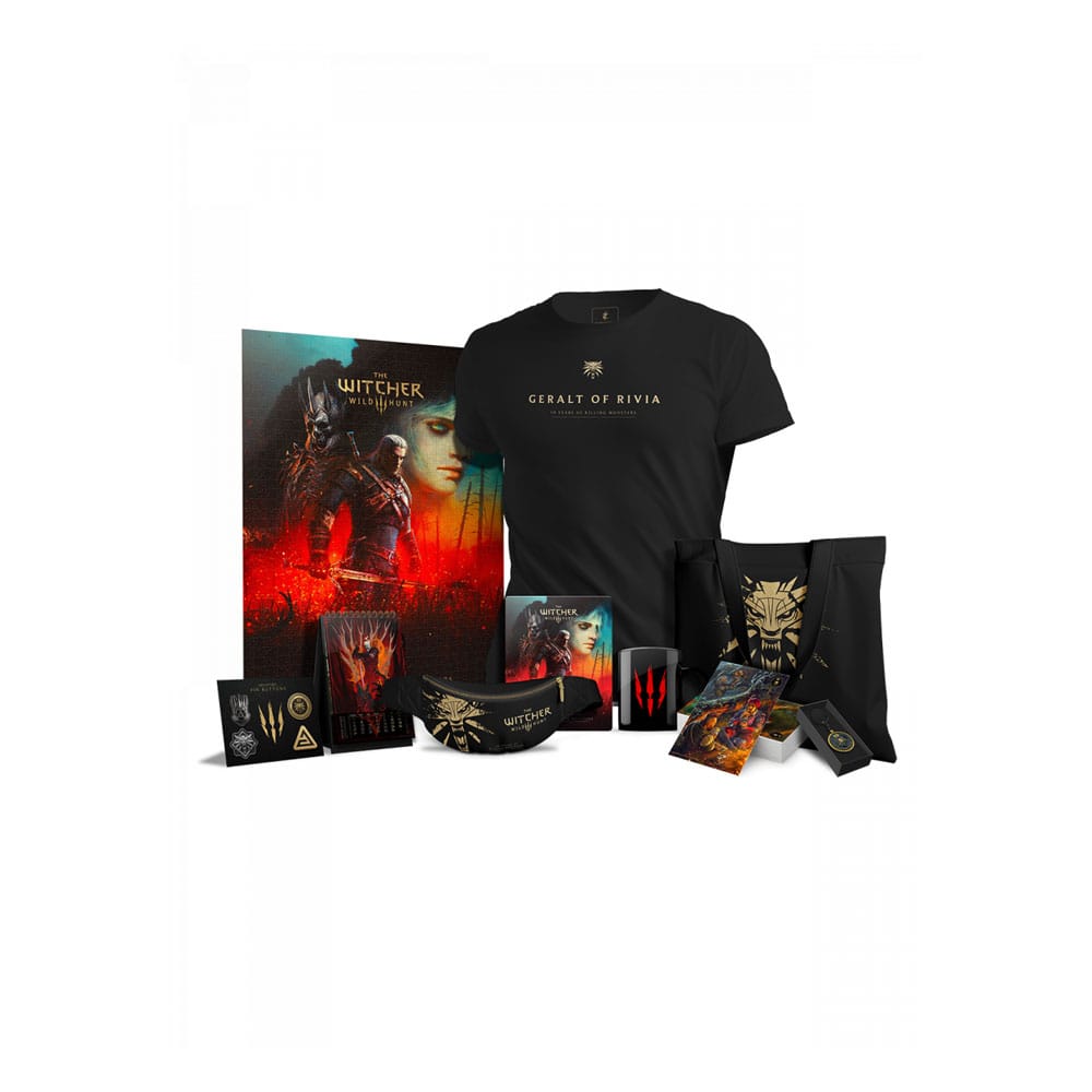 The Witcher 3: Wild Hunt caja de regalo 10th Anniversary Monster Slayer Kit Frikytopia