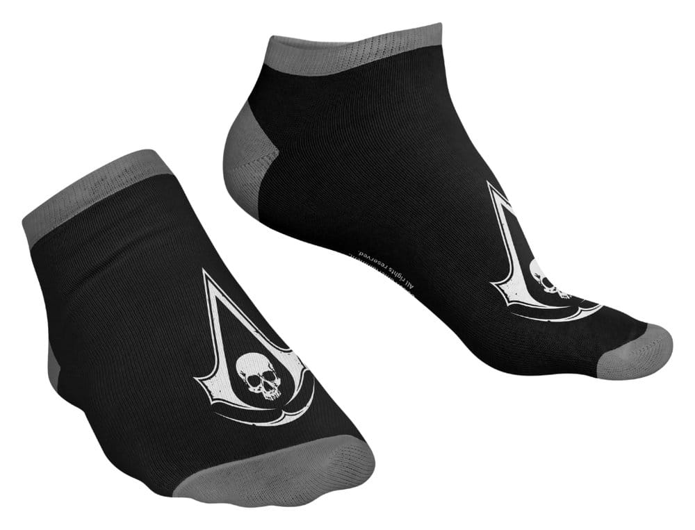 Assassin's Creed Black Flag Resynced Calcetines Crest Ankle Frikytopia