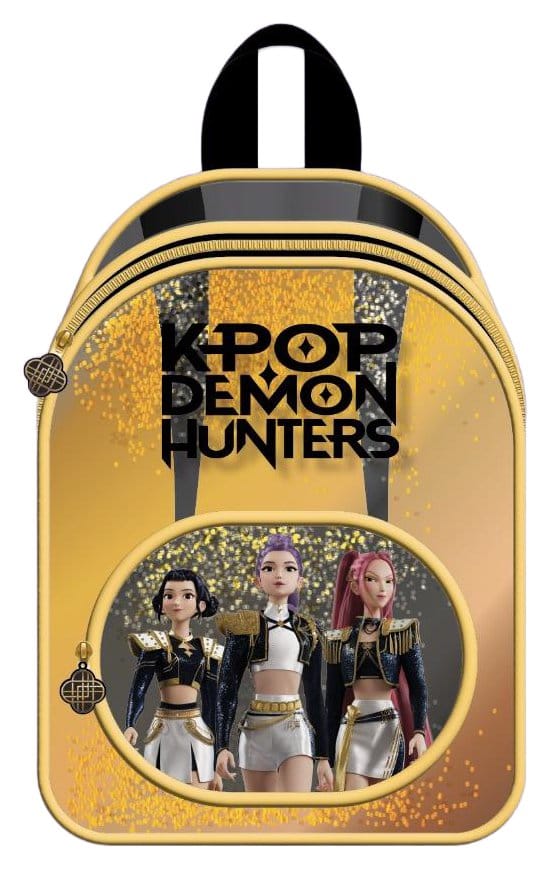 KPop Demon Hunters Mochila de Purpurina Golden