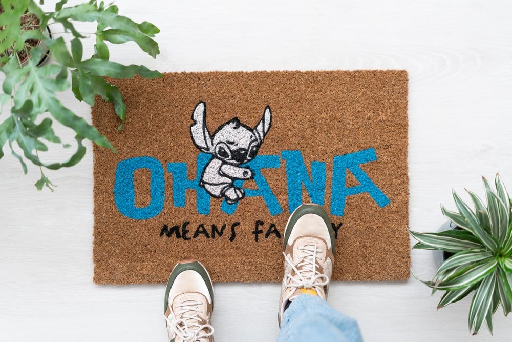 Felpudo Ohana Stitch Disney