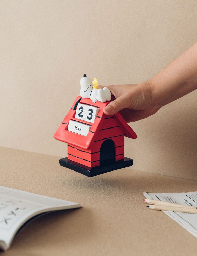 Calendario Perpetuo 3D Doghouse Snoopy