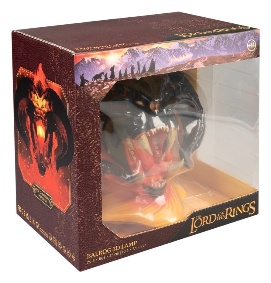 Lampara Balrog El Señor de los Anillos