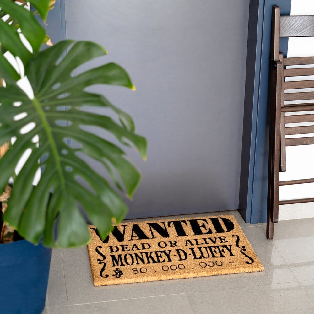 Felpudo Wanted Monkey D Luffy One Piece