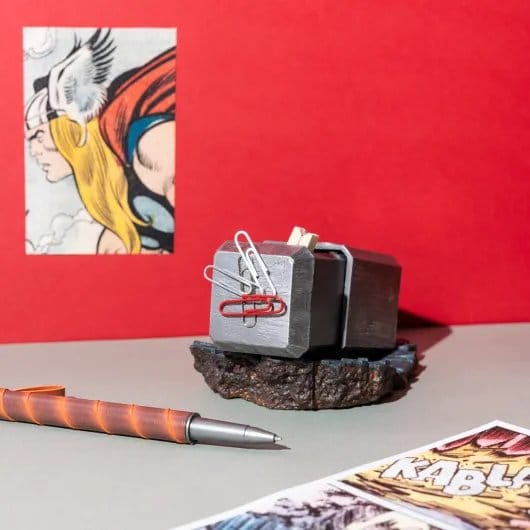 Marvel Thor Bolígrafo y Soporte Martillo Frikytopia