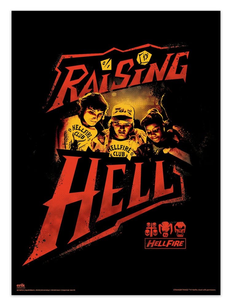Set 2 mini posters Stranger Things