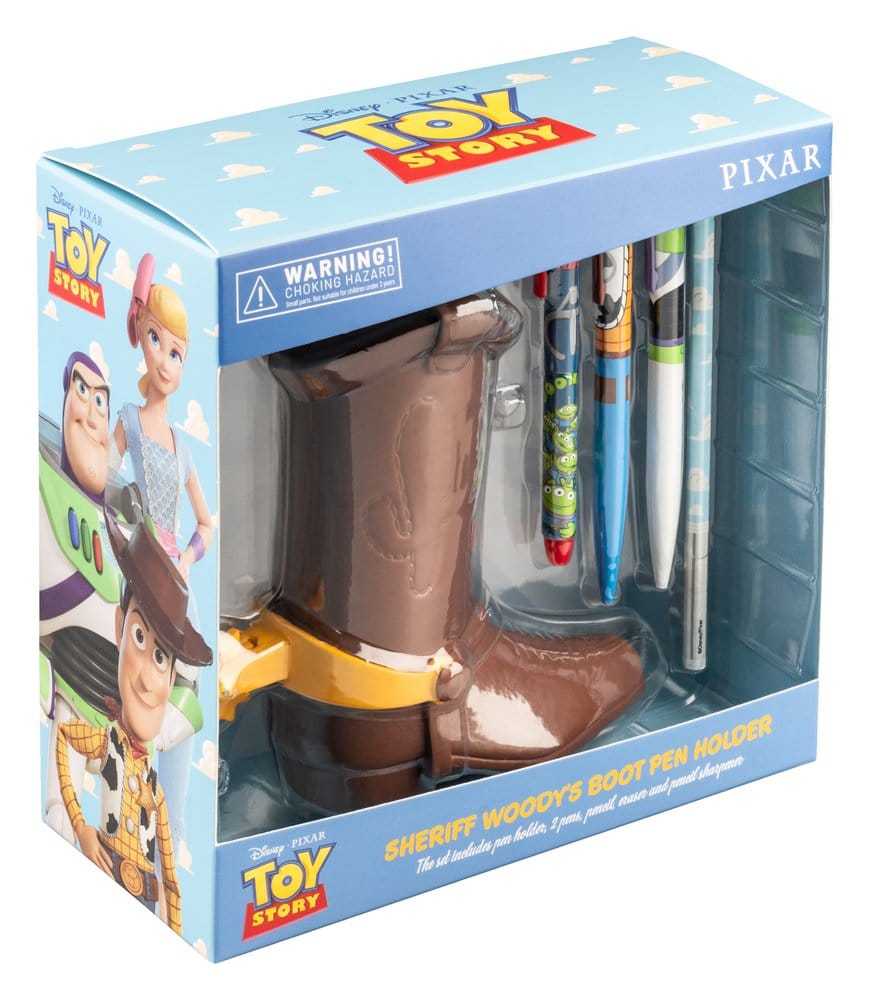 Set escritura + bote lapiceros Bota Woody Toy Story Disney Pixar