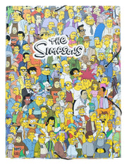 Los Simpson Carpeta con elásticos 34 x 26 cm