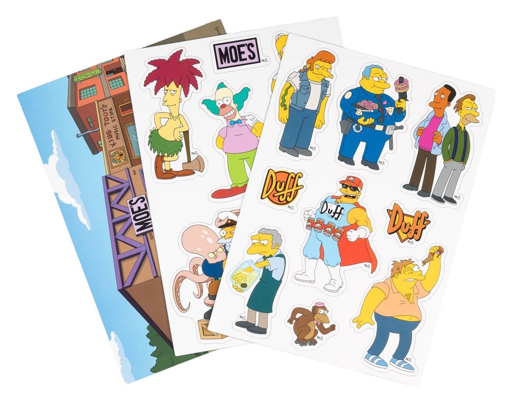Set imanes troquelados Taberna Moe Los Simpsons
