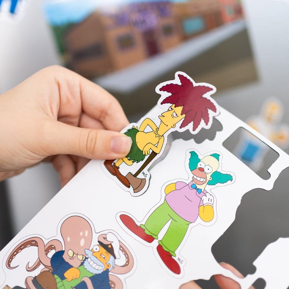 Set imanes troquelados Taberna Moe Los Simpsons