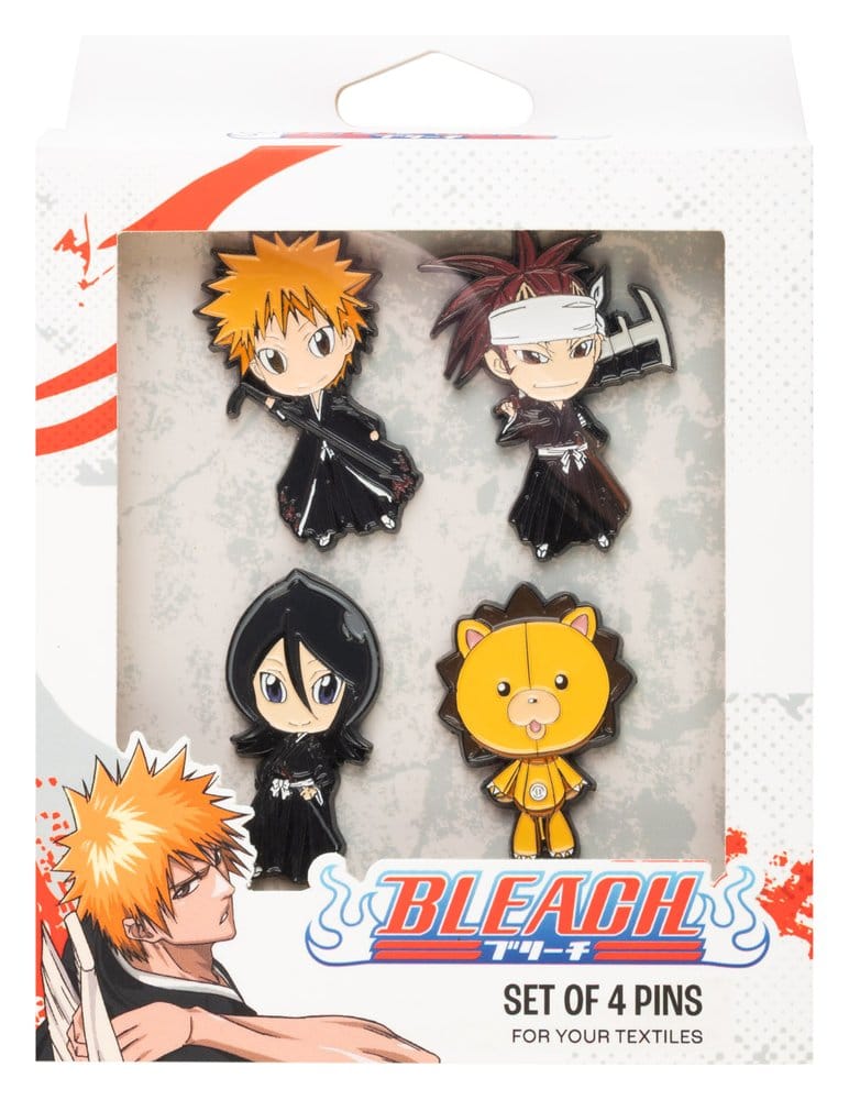 Bleach Pins Set de 4