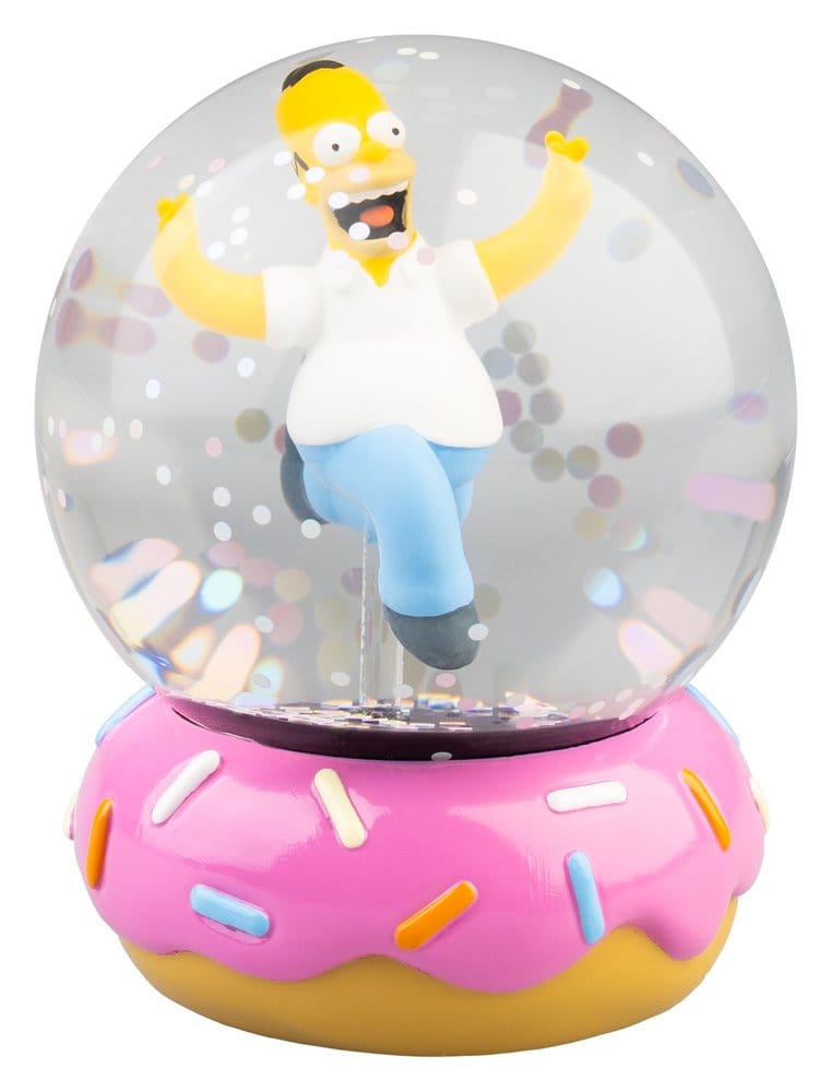 Los Simpson Bola de Nieve Homer Simpson Donut 10 cm Frikytopia