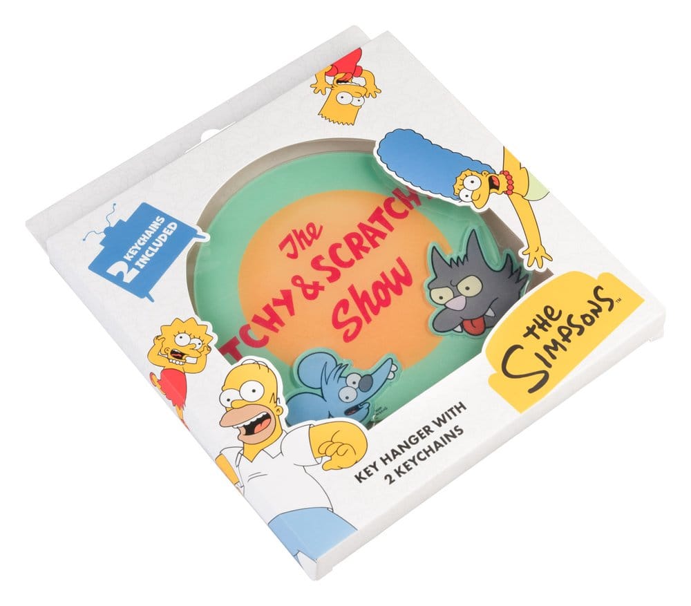 Los Simpson Colgador de llaves 16 x 16 cm