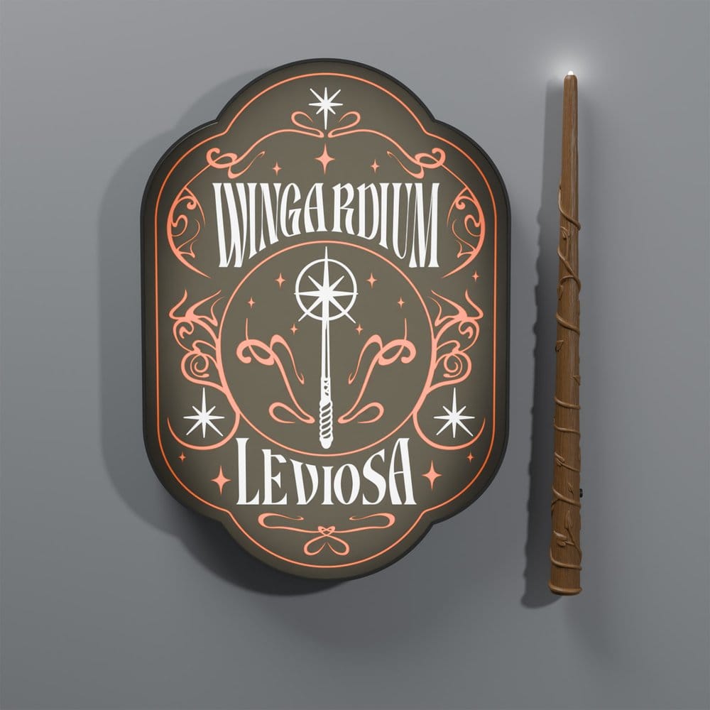 Harry Potter Lámpara Wingardium Leviosa 17 cm Frikytopia