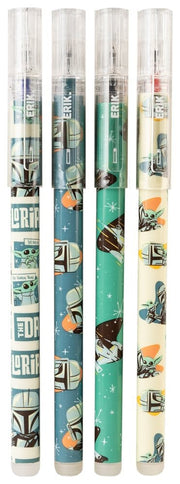 Star Wars: The Mandalorian Bolígrafos Borrables Set (4)