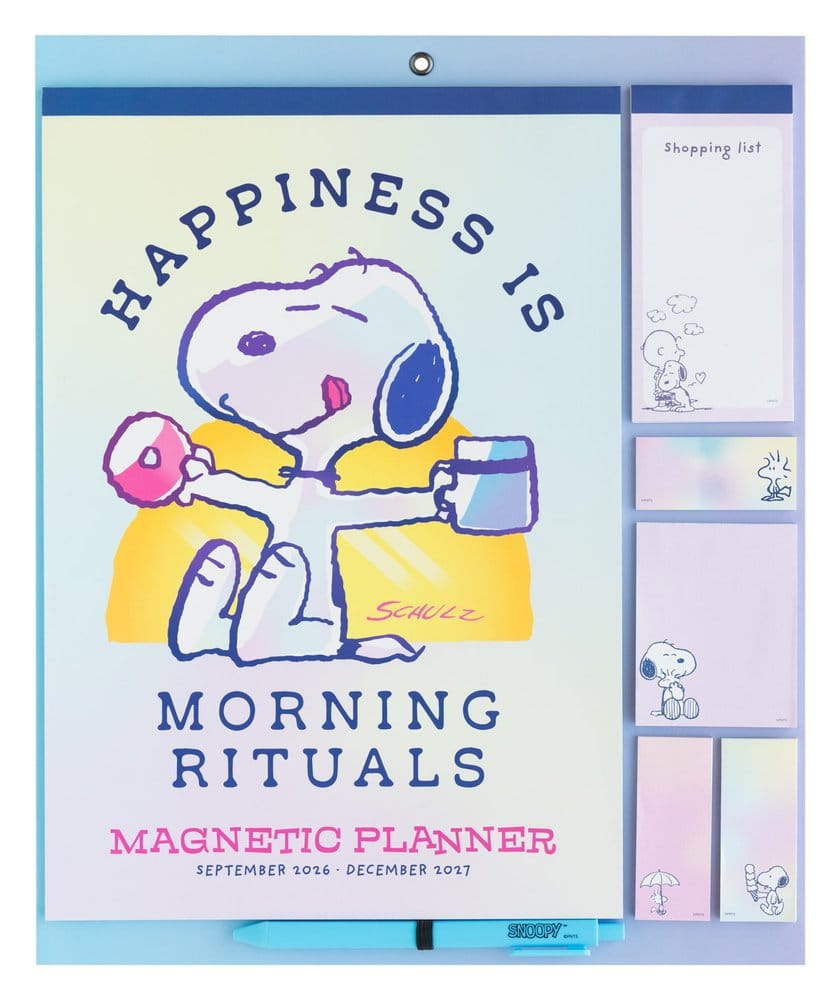 Snoopy Planificador Magnético 2026/27 30 x 35 cm Frikytopia