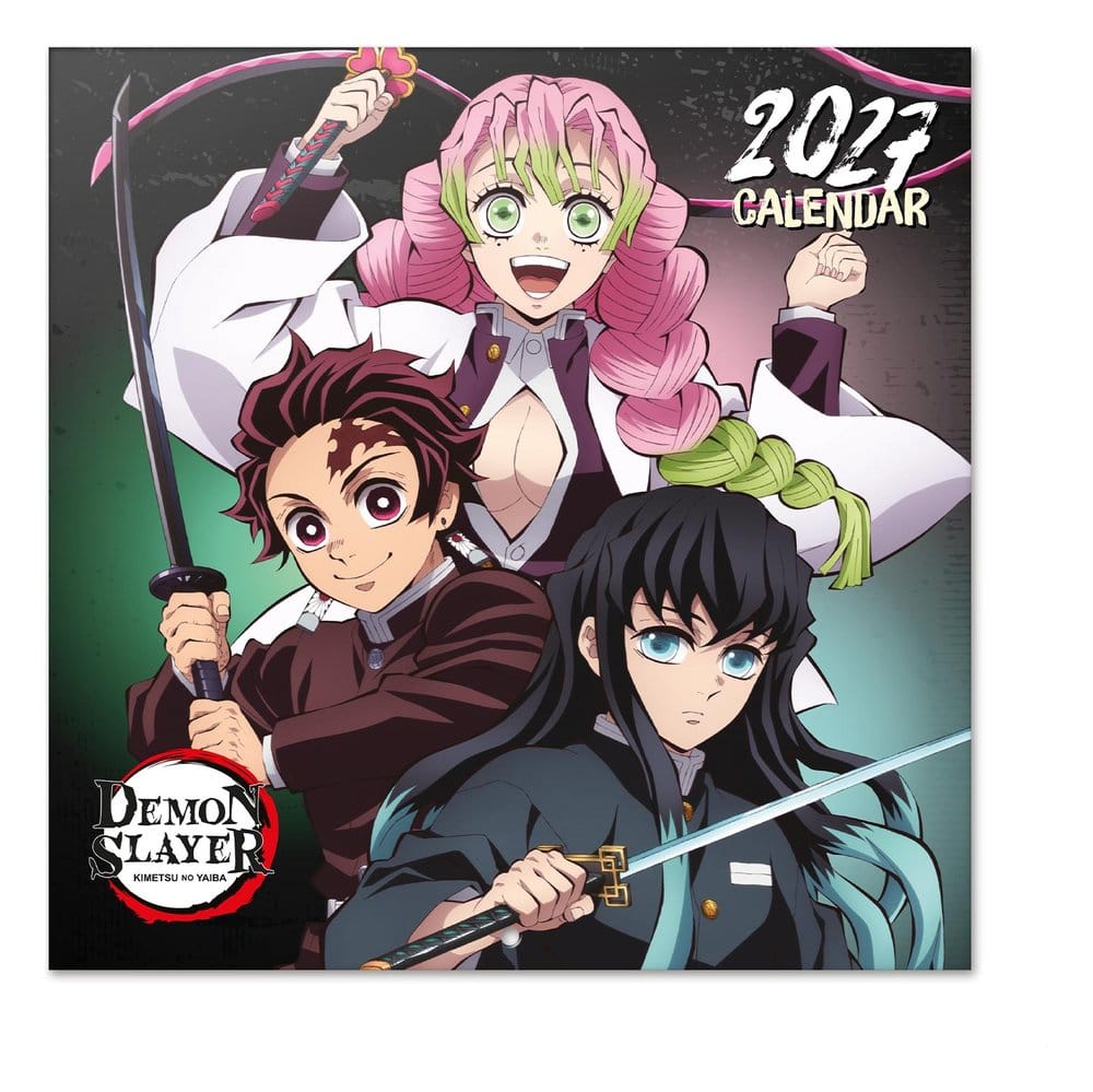 Demon Slayer Calendario de pared 2027 30 x 30 cm