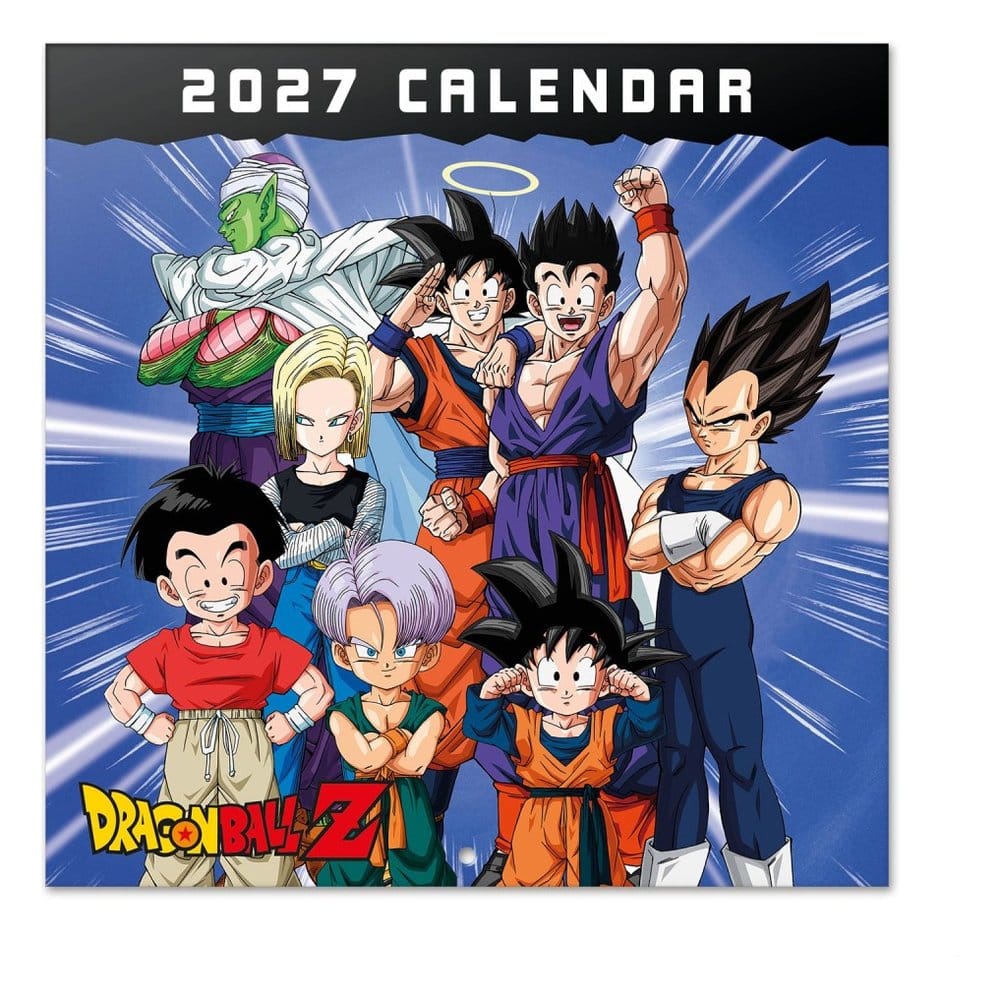 Dragon Ball Calendario de pared 2027 30 x 30 cm Frikytopia