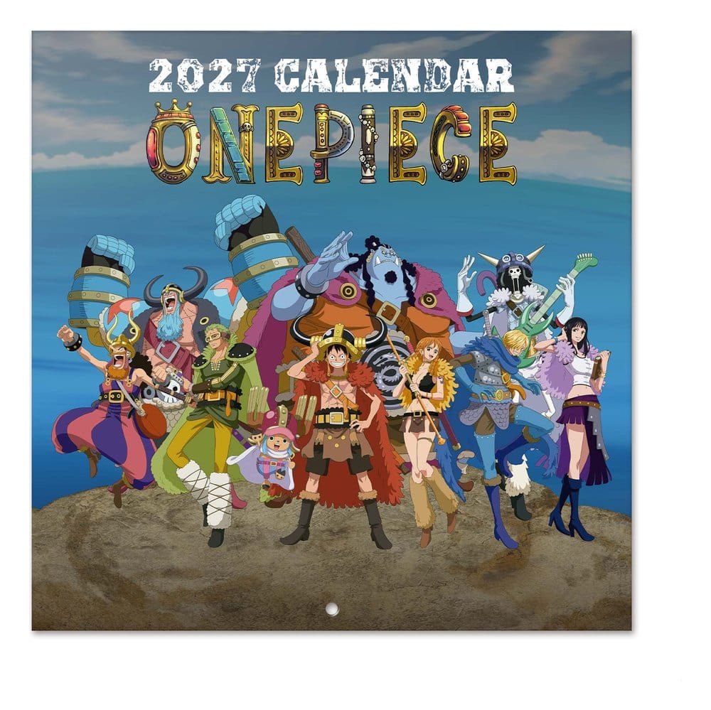One Piece Calendario de pared 2027 30 x 30 cm Frikytopia
