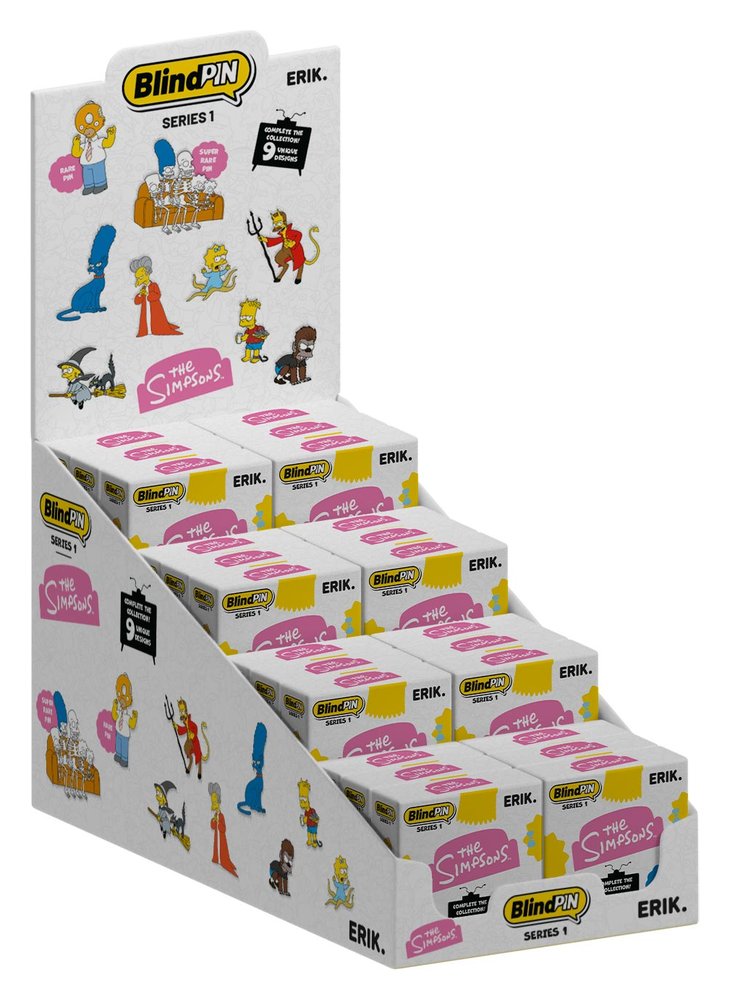 Os Simpsons Pioneses Série 1 Display (24) Frikytopia